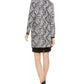 Cardigan Calvin Klein Feminino Estampado Frente Aberta Branco Tamanho Médio