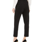 Calça de smoking feminina Calvin Klein de cintura alta, preta, tamanho 14