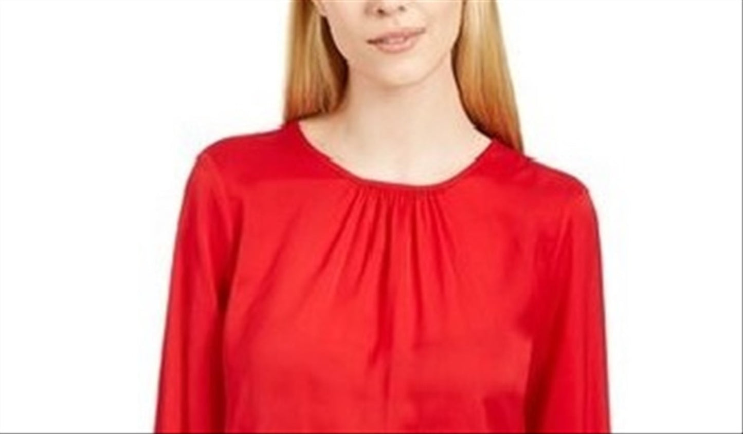 Calvin Klein Top Feminino Vermelho Tamanho Extra Grande