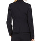 Calvin Klein Blazer Feminino Azul com Botão Único Tamanho 16