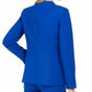 Jaqueta Calvin Klein Lux Feminina com Ferragens Azul Tamanho 6