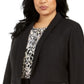 Calvin Klein Parker Twill Blazer Feminino Preto Tamanho 16