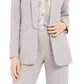 Calvin Klein Parker Twill Blazer Feminino Cinza Tamanho 4