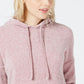 Suéter com capuz Hippie Rose Juniors Chenille rosa tamanho extra grande