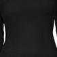 Roupa íntima térmica feminina 32 Degrees, preta, tamanho pequeno