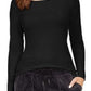 Roupa íntima térmica feminina 32 Degrees, preta, tamanho 2, extra grande