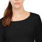 Roupa íntima térmica feminina 32 Degrees, preta, tamanho 2, extra grande
