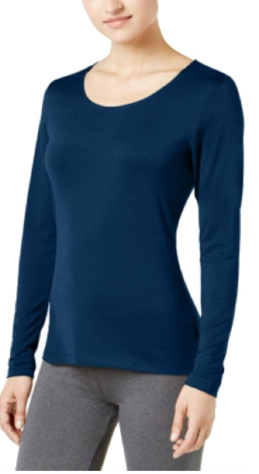 Roupa íntima térmica feminina 32 graus, azul, tamanho extra pequeno