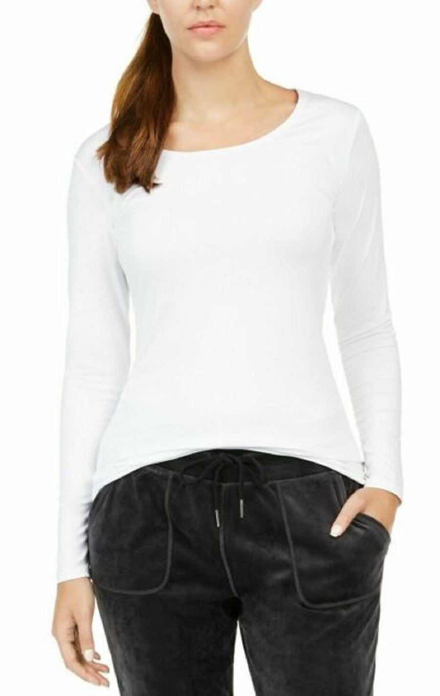 Roupa íntima térmica feminina 32 graus, top branco, tamanho grande