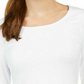 Roupa íntima térmica feminina 32 graus, top branco, tamanho grande