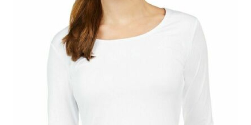 Roupa íntima térmica feminina 32 graus, top branco, tamanho grande