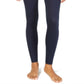 Leggings femininas confortáveis ​​32 Degrees, tamanho médio, azul