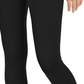 Leggings femininas confortáveis ​​e aconchegantes 32 Degrees, pretas