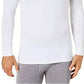 Camisa de gola redonda com camada de base masculina 32 Degrees, branca, tamanho médio
