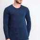 Camisa de camada de base masculina 32 Degrees Deep Pacific tamanho 2 extra grande