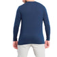Camisa de gola redonda com camada de base masculina 32 Degrees Deep Pacific tamanho grande