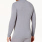 Camisa de gola redonda com camada de base masculina 32 Degrees, cinza, tamanho médio