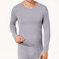 Camisa de gola redonda com camada de base masculina 32 Degrees, cinza, tamanho pequeno