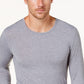 Camisa de gola redonda com camada de base masculina 32 Degrees, cinza, tamanho pequeno