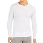 Camisa de gola redonda com camada de base masculina 32 Degrees, branca, tamanho grande
