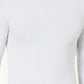 Camisa de gola redonda com camada de base masculina 32 Degrees, branca, tamanho pequeno
