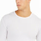 Camisa de base masculina 32 Degrees, branca, tamanho XL