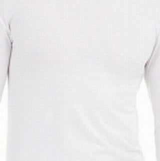 Camisa de base masculina 32 Degrees, branca, tamanho XL