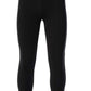 32 Dregrees Leggings de camada de base masculinas, pretas, tamanho grande