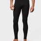 32 Dregrees Leggings de Camada de Base Masculina Preta Tamanho Médio