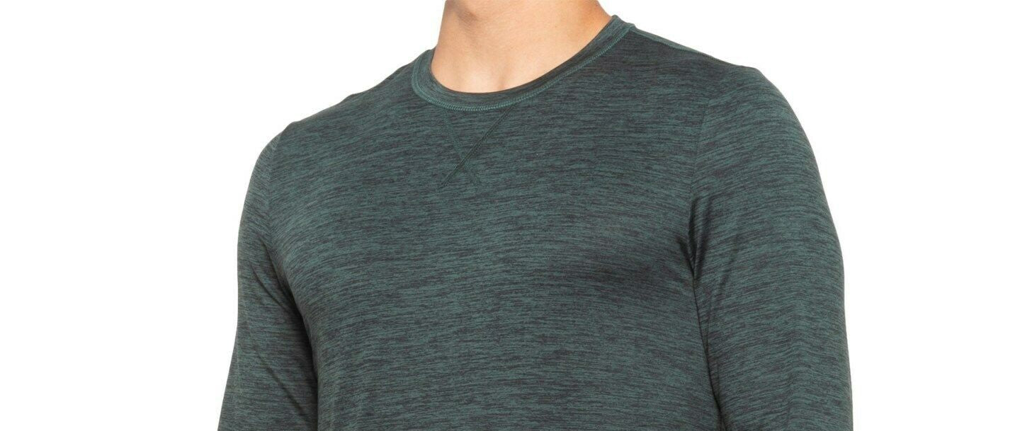 Camiseta masculina de manga comprida Ultra Lux 32 Degrees, verde, tamanho grande