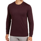 Camiseta de dormir masculina de manga comprida Ultra Lux 32 Degrees, roxa, tamanho pequeno