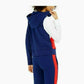 Tommy Hilfiger Sport Colorblocked Hoodie Feminino Azul Tamanho Médio