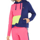 Tommy Hilfiger Sport Colorblocked Hoodie Feminino Azul Tamanho XS