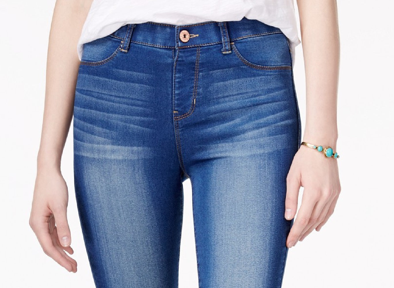 Jeggings Vanilla Star Juniors Azul Marinho Tamanho 5