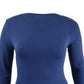 Camiseta de manga comprida Planet Gold Juniors Azul Tamanho P