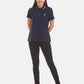 Polo Tommy Hilfiger Plus com estampa de bolinhas, tamanho 3X, feminino, preto