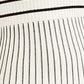 Vestido listrado Nash da Guess para mulheres, tamanho XS, marrom