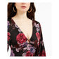Body Guess Feminino com Estampa Floral Preto Tamanho X-G