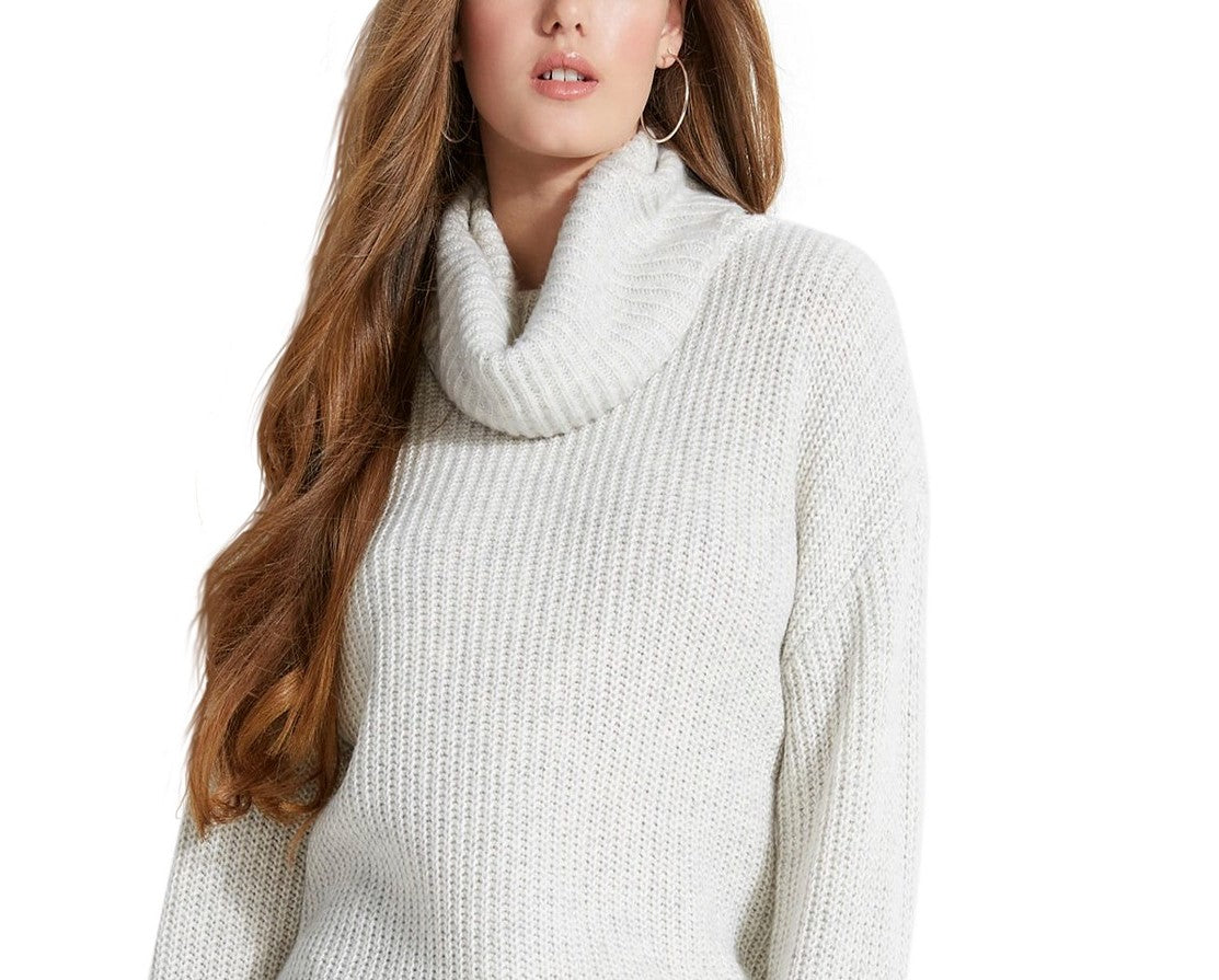 Guess Mulholland Suéter Túnica Feminino Branco Tamanho P