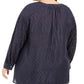 Tommy Hilfiger Plus Size Flash Stripe Top Feminino Azul Tamanho 2X
