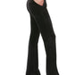 Calça Calvin Klein Feminina Veludo Preta Tamanho 18W
