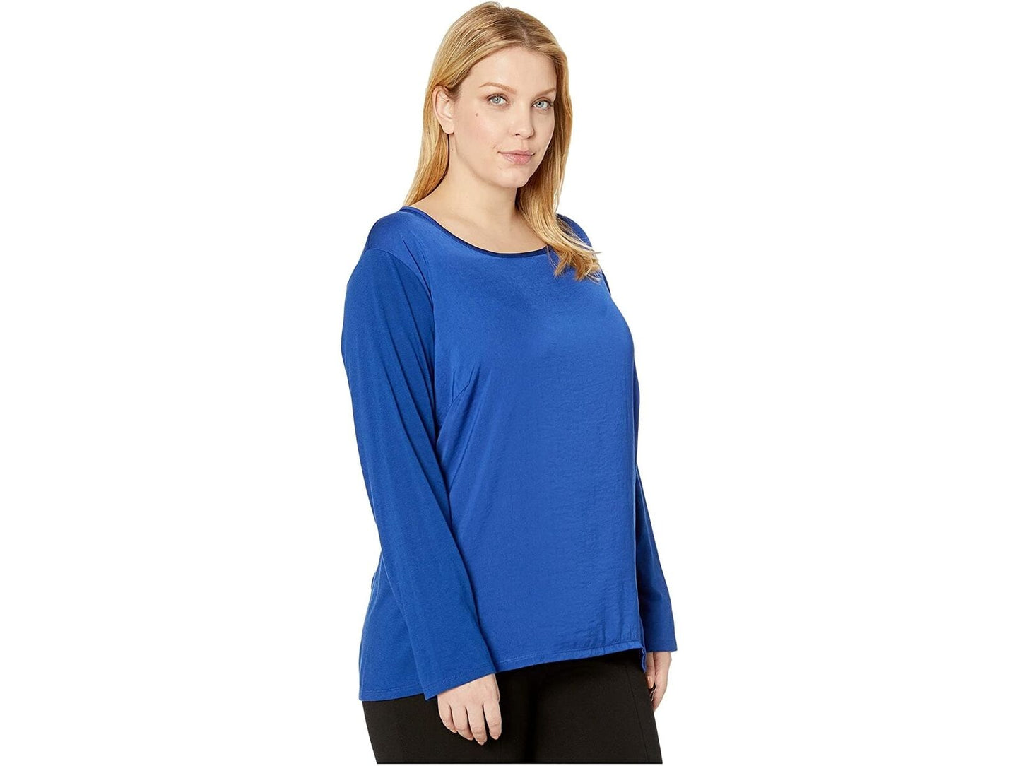 michael-kors-womens-plus-size-crewneck-t-shirt-blue-size-1x