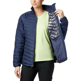Jaqueta Columbia Powder Lite Feminina Azul Marinho Tamanho P