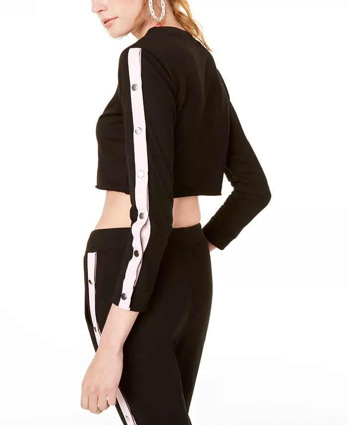 Calça Jogger Feminina Cintura Alta Rosa Tamanho Médio