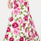 Vestido de renda com estampa floral, 2 peças, B Darlin Juniors, rosa, tamanho 0