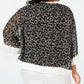 Tommy Hilfiger Blusa Feminina Floral Manga Sino Gola V Preta Tamanho 3X