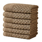 Cotton Diamond Waffle Weave Bath Towel Set - Grayson Collection