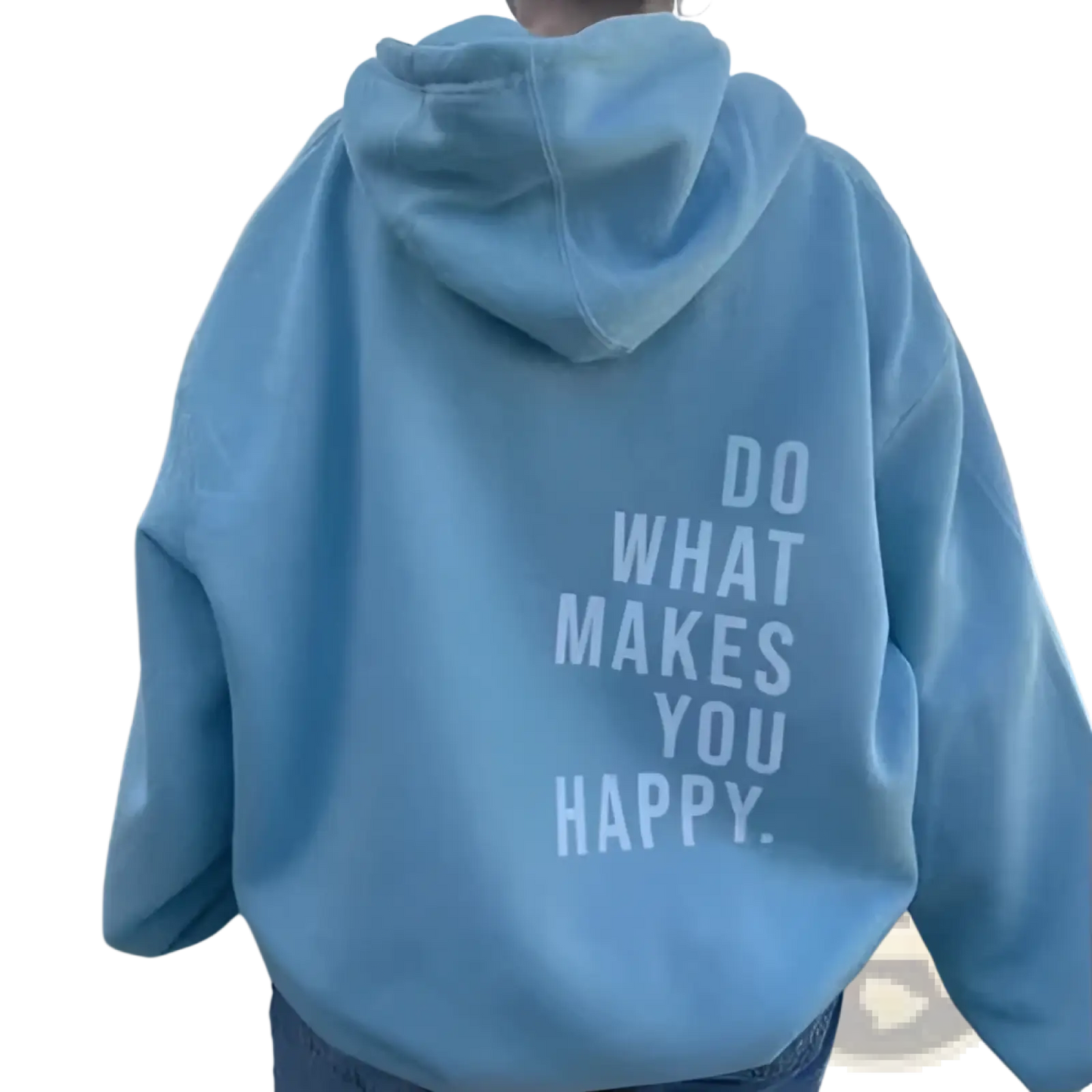 Do what Makes you Happy Oversized Streetwear Hoodie