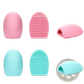 Makeup Brush Cleaner Silicone Egg Scrubbing Tool