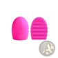 Makeup Brush Cleaner Silicone Egg Scrubbing Tool